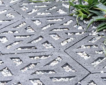 Oudhollands Schellevis Eco-Tegel 37,5x37,5x7 cm Antraciet