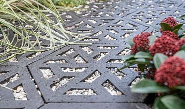 Oudhollands Schellevis Eco-Tegel 37,5x37,5x7 cm Antraciet