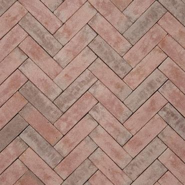 Gebakken UDF60 Novoton ongetrommeld bruin rood bezand Designa