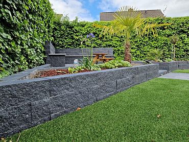 Splitrock XL 15x15x60 cm 2.0 antraciet