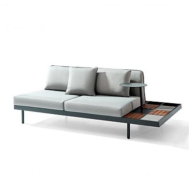Loungeset Bali Smoked Grey/Dark Grey