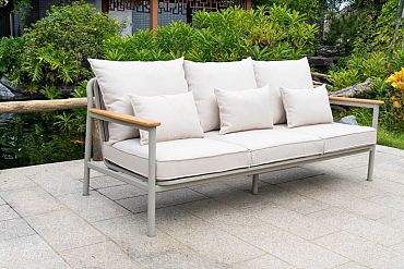 Loungeset Bora Bora Alu/Beige