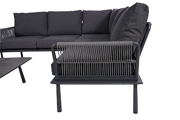 Loungeset Trino Smoked Grey/Dark Grey