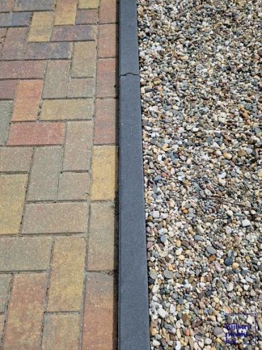 Betonband 8x20x100 antraciet komo