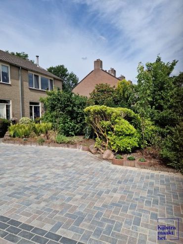 Betonstraatsteen 6 cm tricolore komo