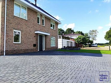 Betonstraatsteen 8 cm antraciet komo