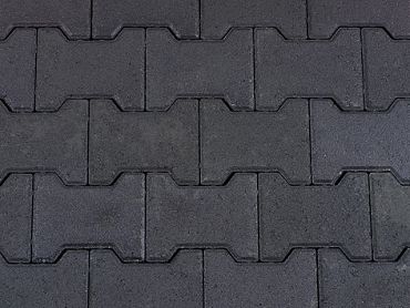 H-verbandsteen 8 cm antraciet komo