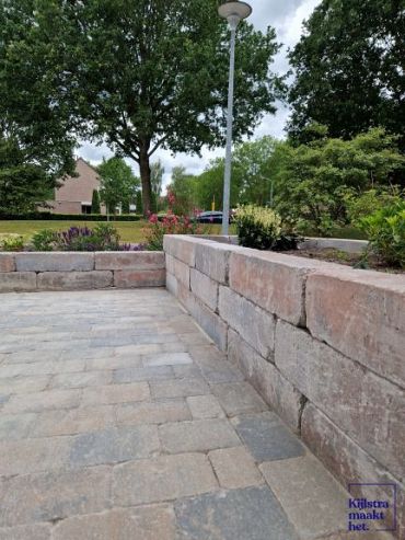 Linea trommel 15x15x60 cm tricolore