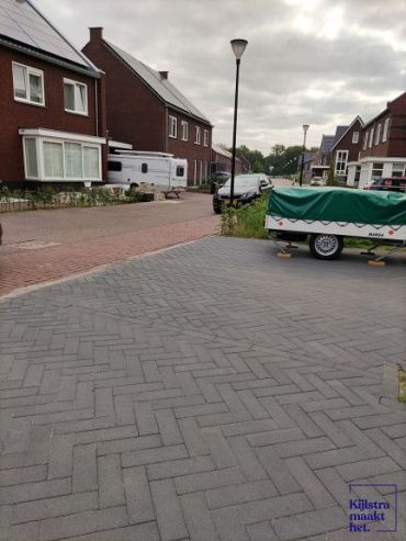 Longstone opritsteen 7 cm antraciet