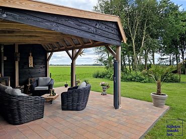 Straksteen 20x30x6 cm oud bruin