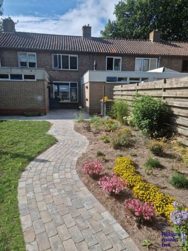 Stonique trommel betonstraatsteen 6 cm musselkalk