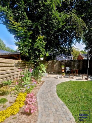 Stonique trommel betonstraatsteen 6 cm musselkalk