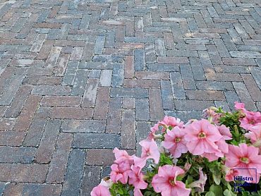 Stonique trommel dikformaat 6 cm oud emmen