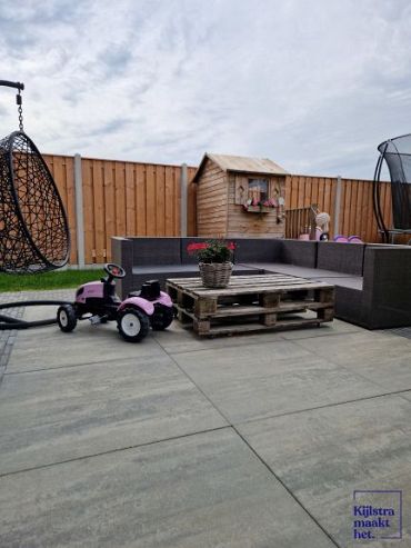 Patio square 90x90x6 cm concrete