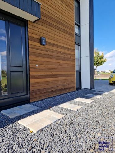 Straksteen 20x30x6 cm musselkalk