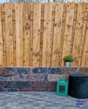 Splitrock XL trommel 15x15x60 cm 2.0 oud bussum