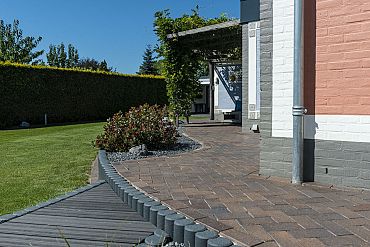 Gebakken KF52 terra genova blauw-bruin