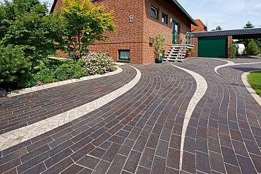 Gebakken KF52 terra genova blauw-bruin