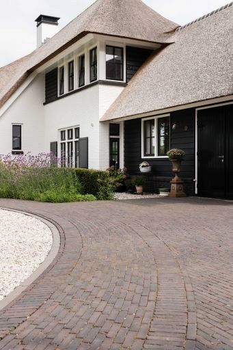 Gebakken WF60 terra iseo antica zwart-bruin