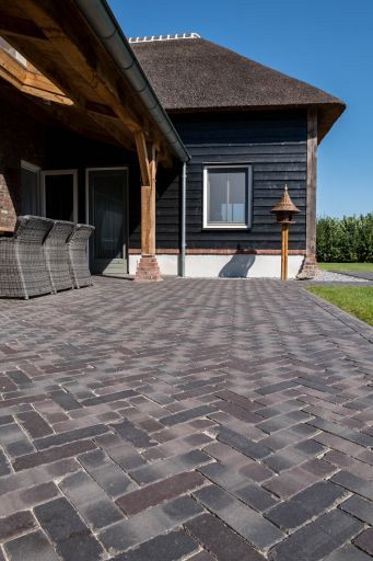 Gebakken DF60 terra modena antica zwart-bruin