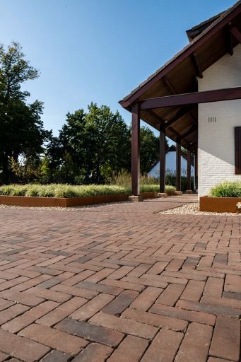 Gebakken DF60 terra vulcano antica rood-bruin-zwart