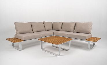 Loungeset Capri Frost White/Beige