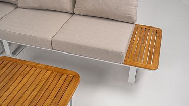 Loungeset Capri Frost White/Beige