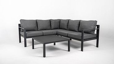 Loungeset Hawaii Smoked Grey/Dark Grey