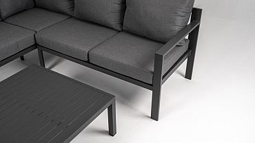 Loungeset Hawaii Smoked Grey/Dark Grey