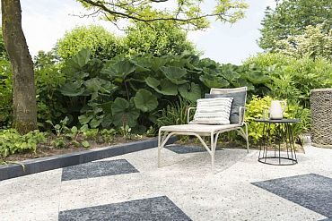 Betonbiels 12x20x120 cm Antraciet