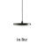 DISC PENDANT Black
