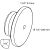 DISC WALL 100-230V Black