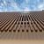 Brise soleil 42x145mm L-390cm Teak E Klasse  FSC 100%