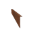 Cortenstaal kantopsluiting gezet 12 cm (lengte 240 cm)