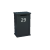 Gepoedercoat staal brievenbus Type M-RAL7016 (antraciet grijs)