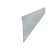Verzinkt staal kantopsluiting geplet 13 cm (lengte 240 cm)