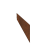 Cortenstaal kantopsluiting recht 15 cm (lengte 240 cm)
