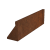 Cortenstaal keerwand recht 100 x 30 cm