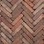 Gebakken UWF60 Novoton WS getrommeld rood bruin onbezand classica