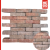 Gebakken UWF60 Novoton WS getrommeld rood bruin onbezand classica