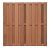 Keruing charmant scherm 15 180x180cm Premium FCQ FSC®100% FSC®-C003450