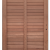 Keruing poort 25 met slot 100x180cm incl. aanslaglat Premium FCQ FSC®100% FSC®-C003450
