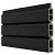 WPC fence board Modern Ebony Black 21x160mm (wb 150 mm) L-178cm