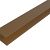 WEO35-60 Alu F-profiel Teak L-300cm 65x80mm - RAL8024