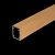 Brise soleil 42x60mm L-390cm Cedar E Klasse FSC 100%
