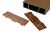 Brise soleil eindkap 42*145mm Teak (6pcs)