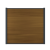 WPC fence board Modern Teak 21x160mm (wb 150mm) L-178cm FSC®100% FSC®-C003450