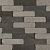 Stonique trommel waalformaat 7 cm nature mixed