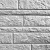 Betonnen rotsmotief Dubbelzijdig 184x20x4,8cm Wit/grijs