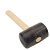 Rubber hamer nr 8 zacht 1500gr